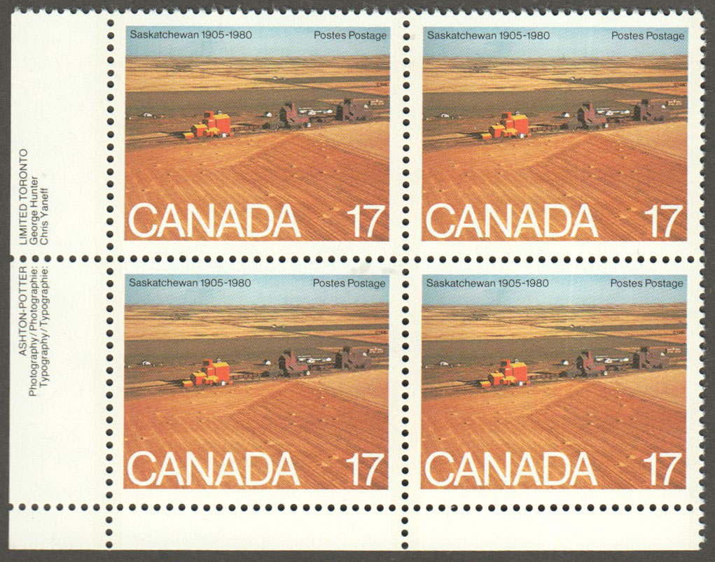 Canada Scott 863 MNH PB LL (A10-10) - Click Image to Close